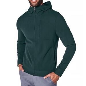 LULULEMON Men’s Sojourn Hoodie Nocturnal Teal Zip Up Size XXL